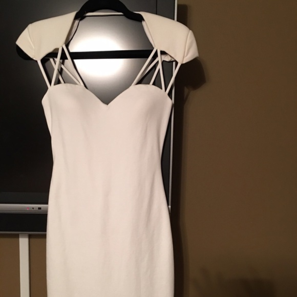 Guess Midi Dress heart‎ bust sz Sm NWT